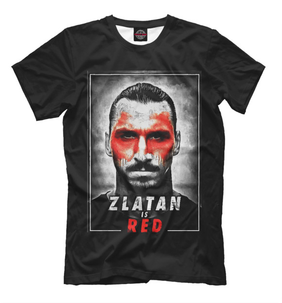 Футболка Zlatan is Red для мальчиков 