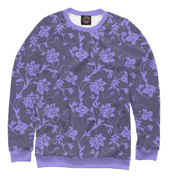 Свитшот для девочек Floral (Purple)