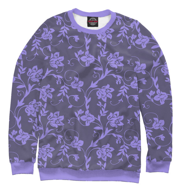 Свитшот Floral (Purple) для девочек 