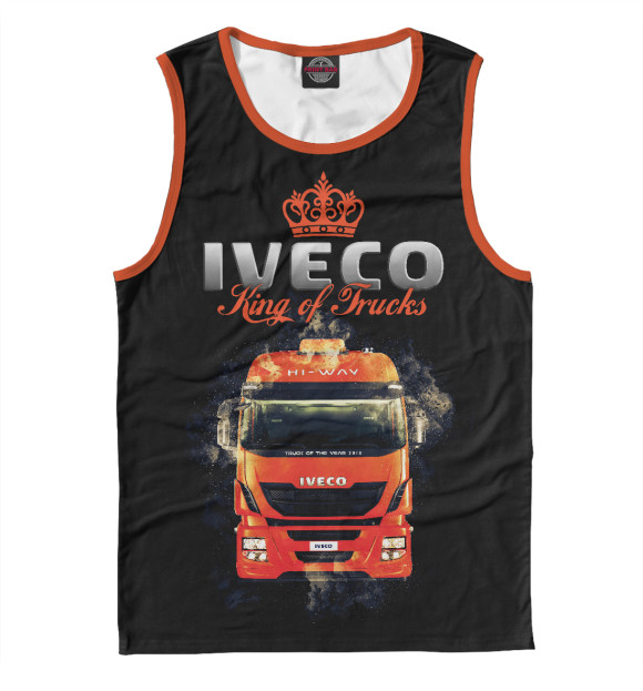 Майка IVECO - король грузовиков для мальчиков 