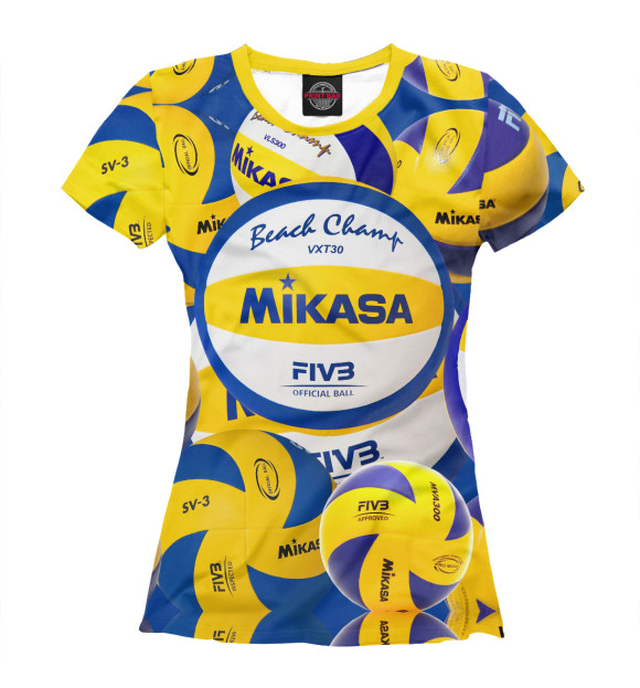 Футболка Beach volleyball (Mikasa) для девочек 