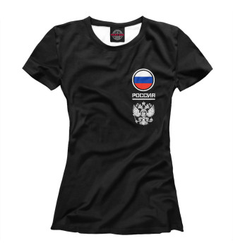 Женская Футболка Россия