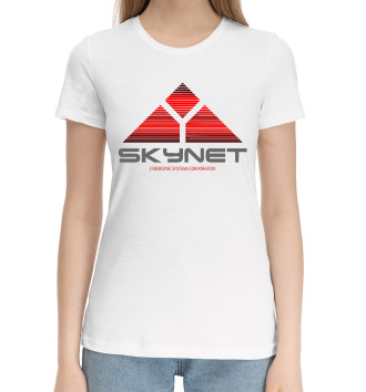 Хлопковая футболка Skynet