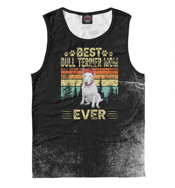 Майка Vintage Best Bull Terrier для мальчиков 