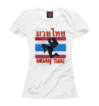 Футболка для девочек Muay Thai флаг