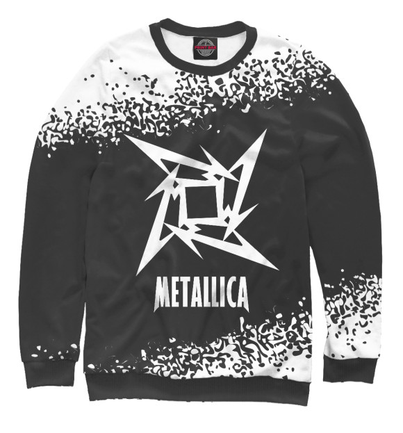 Свитшот Metallica / Металлика для девочек 