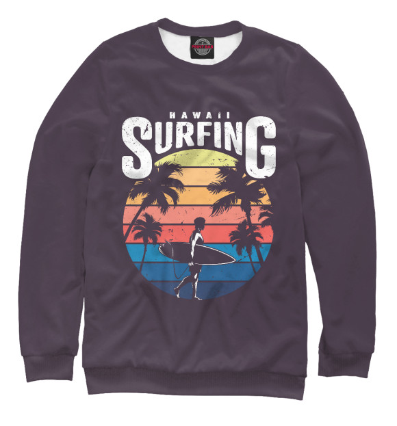 Свитшот Surfing для девочек 