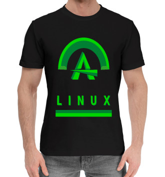 Хлопковая футболка Линукс