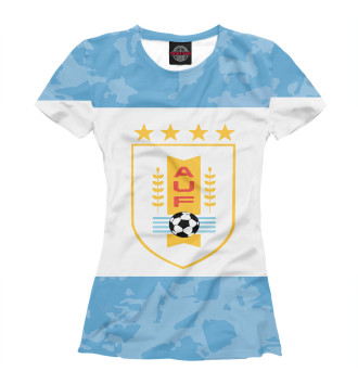 Женская Футболка Сборная Уругвая