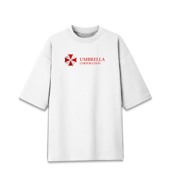 Хлопковая футболка оверсайз Umbrella