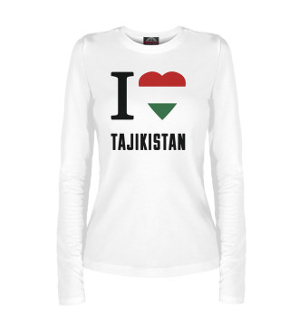Лонгслив I love Tajikistan