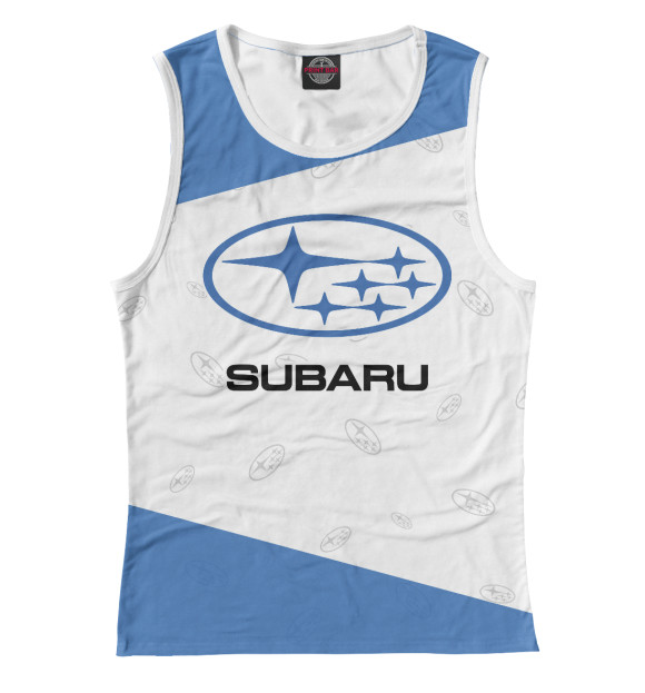 Майка Subaru / Субару для девочек 