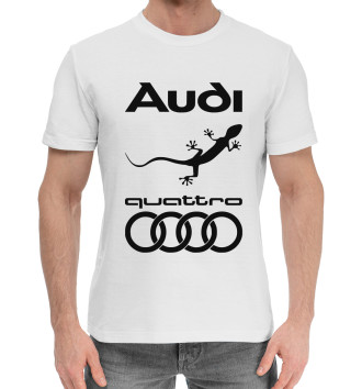 Хлопковая футболка AUDI