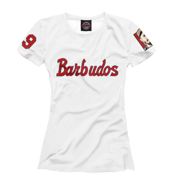 Футболка Barbudos (Бородачи) для девочек 