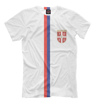 Мужская Футболка Сборная Сербии
