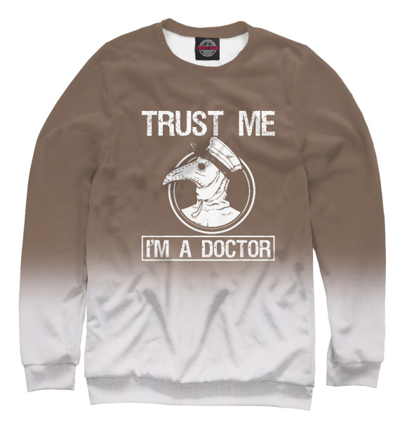 Свитшот Trust Me I'm A Doctor для девочек 