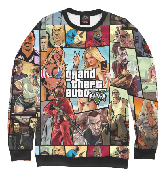 Свитшот Grand Theft Auto для мальчиков 
