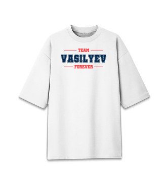 Хлопковая футболка оверсайз Team Vasilyev