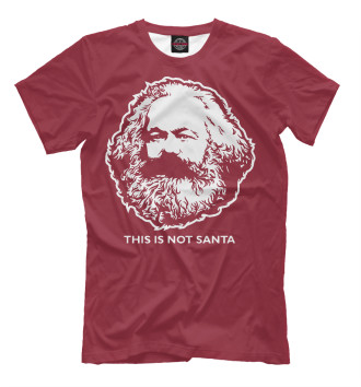 Футболка Карл Маркс не Санта