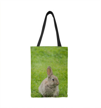 Сумка-шоппер Кролик на поляне