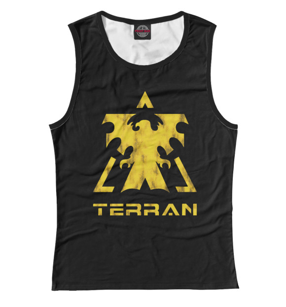 Майка StarCraft II Terran для девочек 