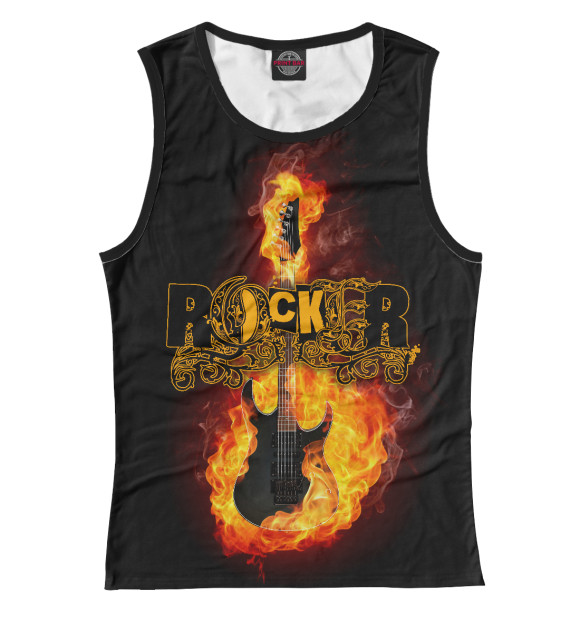 Майка Fire Guitar Rocker для девочек 