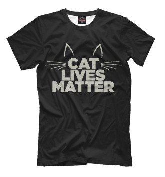 Футболка Cat Lives Matter