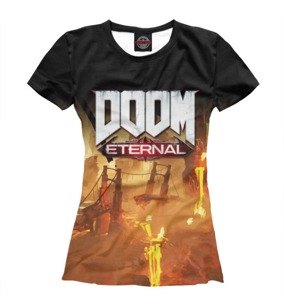 Футболка Doom Eternal для девочек 