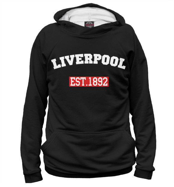 Мужское Худи FC  Liverpool Est.1892