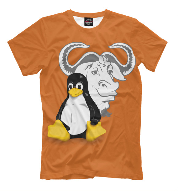 Футболка GNU/Linux для мальчиков 