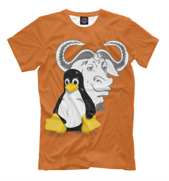 Футболка GNU/Linux