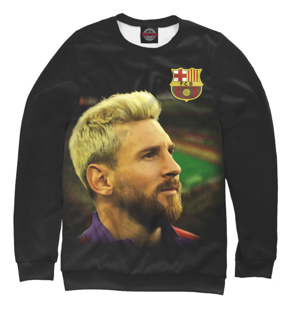 Свитшот Messi king Leo для девочек 