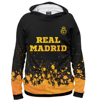 Худи для девочек Real Madrid Gold Gradient