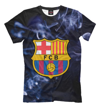 Футболка Барселона Дым