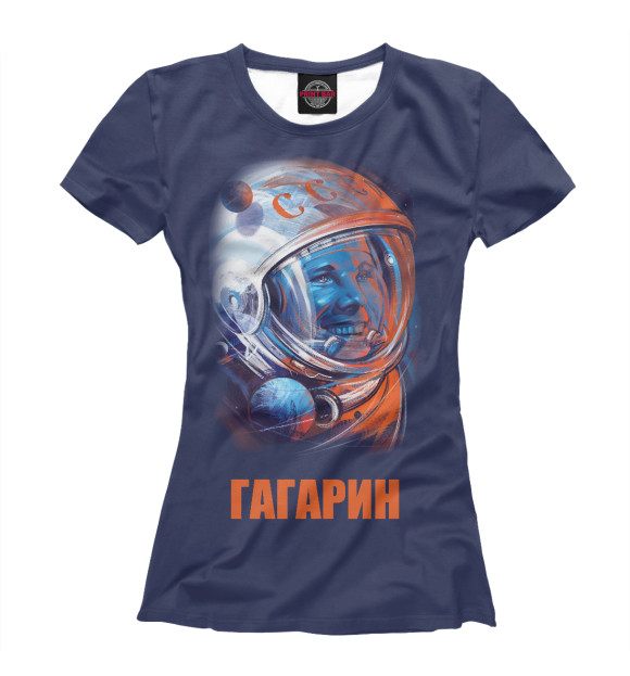 Футболка Гагарин для девочек 