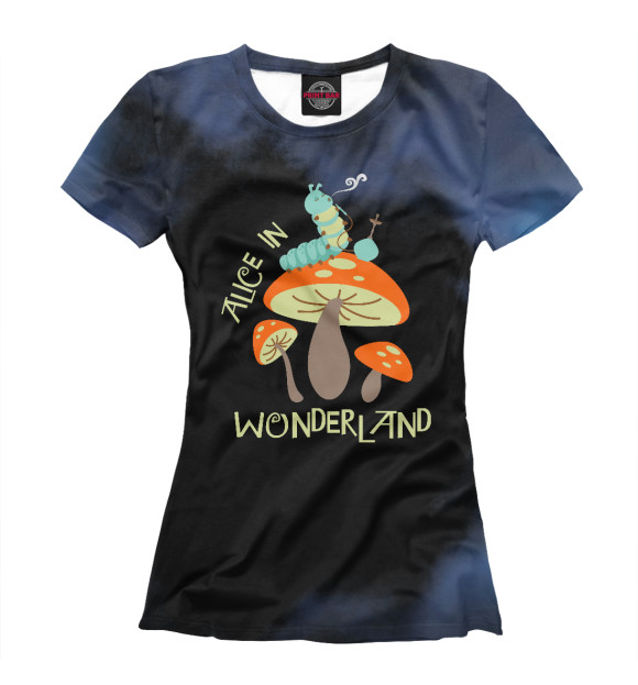 Футболка Alice In Wonderland для девочек 