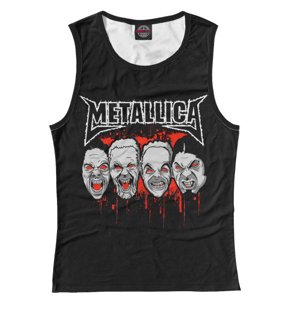 Женская Майка Metallica Zombies