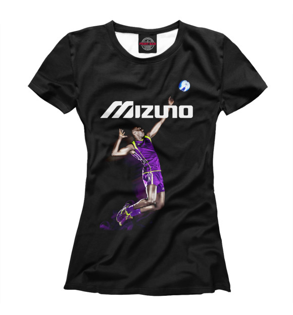 Футболка Volleyball (Mizuno) для девочек 