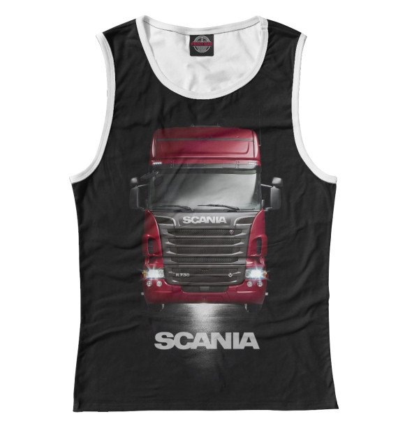 Майка Scania для девочек 