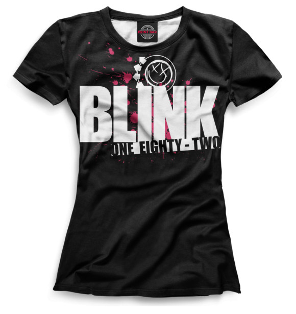 Футболка blink-182 для девочек 
