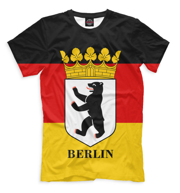 Футболка Берлин для мальчиков 