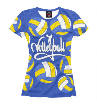 Футболка для девочек Volleyball