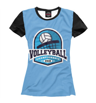 Женская Футболка Volleyball