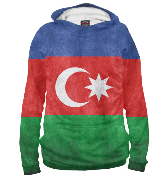 Худи Флаг Азербайджана для девочек 