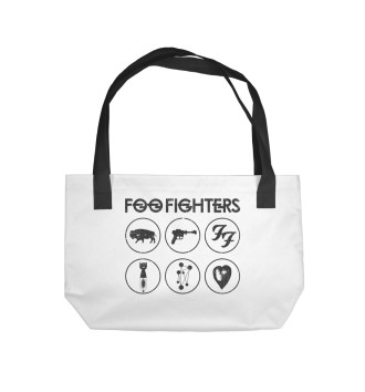 Пляжная сумка Foo Fighters