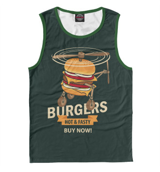 Майка для мальчиков Burgers