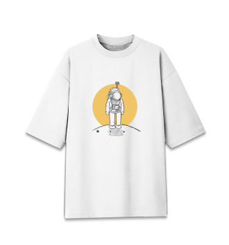 Мужская Хлопковая футболка оверсайз Art Core