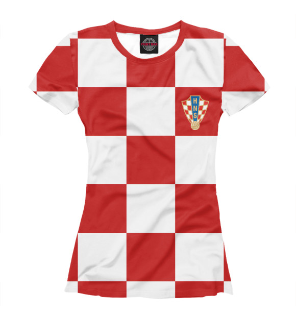 Футболка Сборная Хорватии 2018 для девочек 