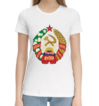 Хлопковая футболка Узбекская ССР