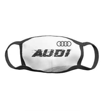 Маска для девочек Audi Speed Tires на белом